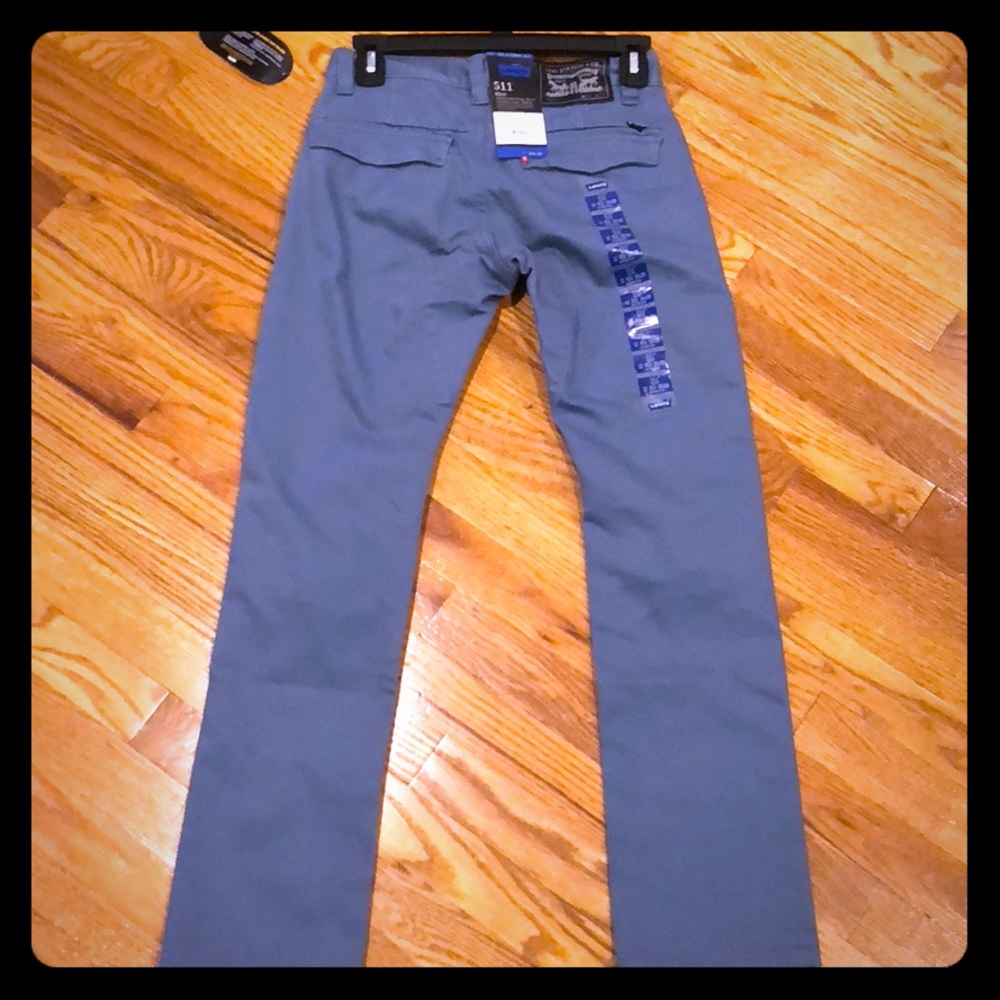 NWT Levi’s Blue Grey Slim Fit Jeans Cordura Fabric